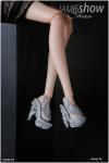 JAMIEshow - JAMIEshow - Silver Angel Wing Shoes - Footwear